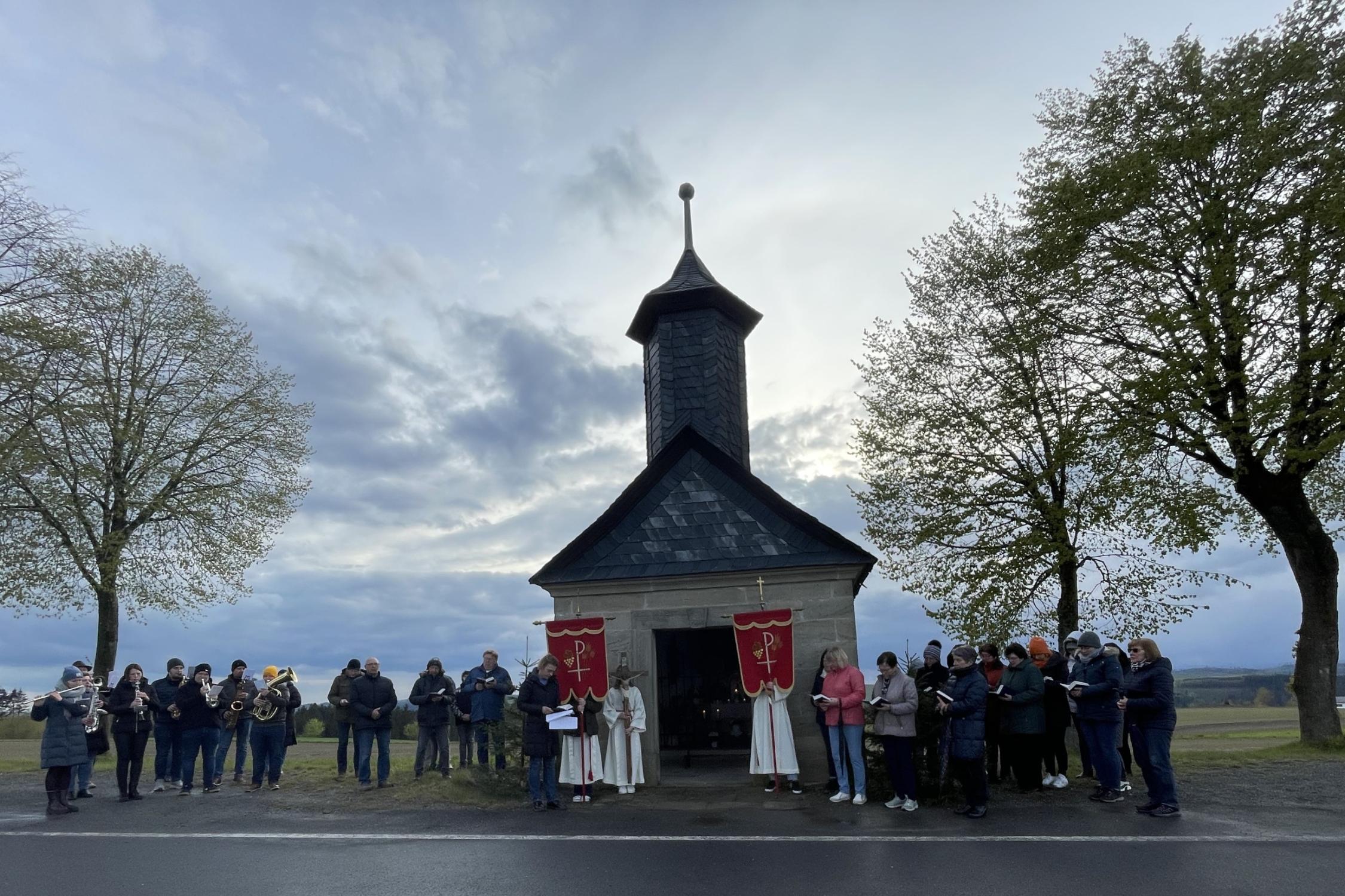 Prozession zur Markuskapelle