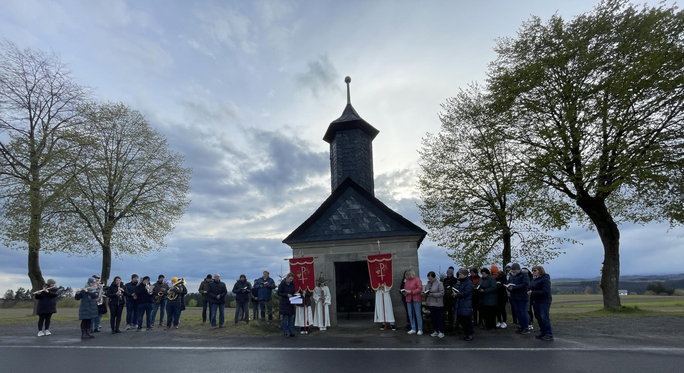 Prozession zur Markuskapelle