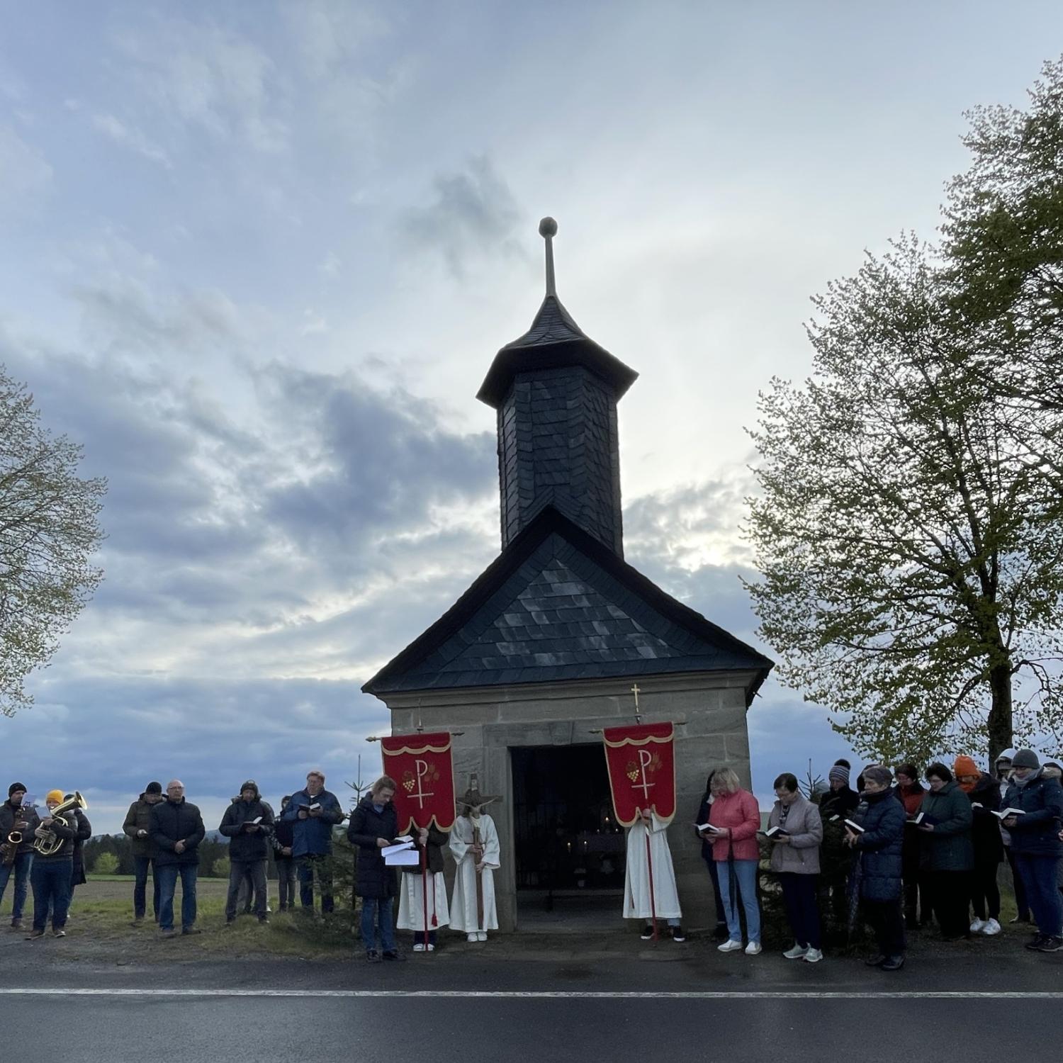 Prozession zur Markuskapelle